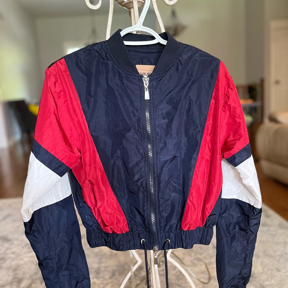 Harlow Black Jacket with Tan Label